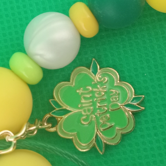 Colorful Beaded Keychain with Tassel - Picture 2 of 2